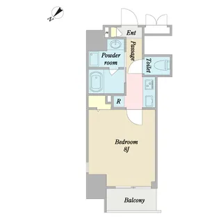 エスティープラム木場【10階】の間取り