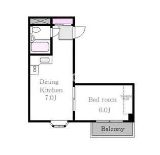 東京都新宿区西新宿4【マンション】の間取り