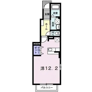 スカイクレバー【1階】の間取り