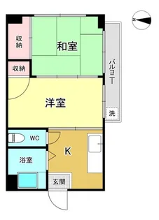 豊田ハイツ【2階】の間取り