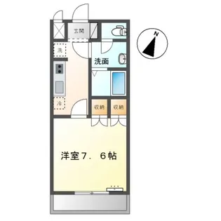 クレストB【2階】の間取り