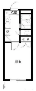 ハシモトマンション【3階】の間取り