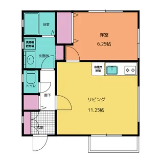 メゾンAK【2階】の間取り