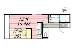 東京都練馬区高松6【アパート】の間取り