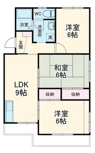 サンテラス大村I【2階】の間取り