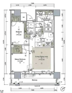 ザ・タワー横浜北仲【21階】の間取り