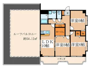 アルル館【7階】の間取り