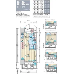 アドバンス江坂東コンフィ【2階】の間取り