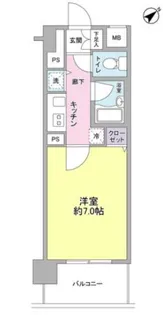 サンピエス河田町【3階】の間取り