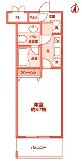 style BE【1階】の間取り