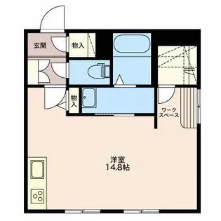 笹口レジデンス【1階】の間取り