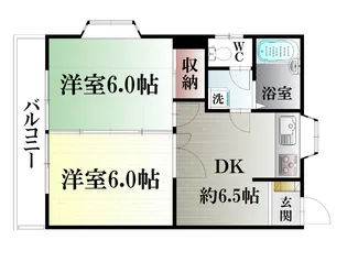 サンヨーII【3階】の間取り