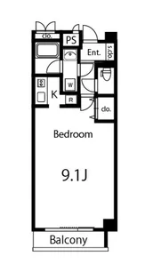 東京都杉並区方南1【マンション】の間取り