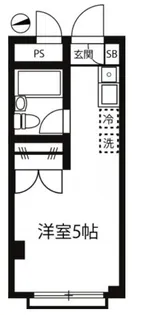 ティーエムレジデンス多摩川【1階】の間取り