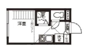 Pont du Gard【2階】の間取り