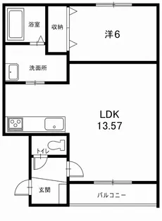 BergMund(ベルクムント)【2階】の間取り
