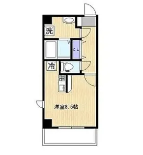 ラヴィエント南千住III【7階】の間取り