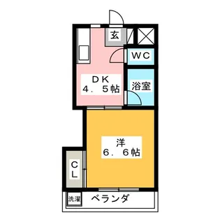 新葵ビル【2階】の間取り