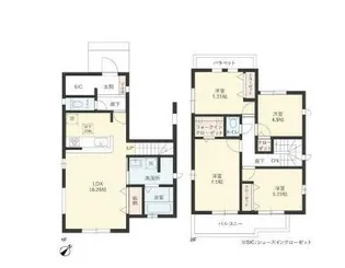 千葉県船橋市三山5【一戸建】の間取り