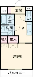 クレセール本町【3階】の間取り