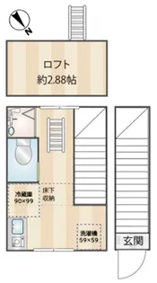 サークルハウス田園調布参番館【2階】の間取り