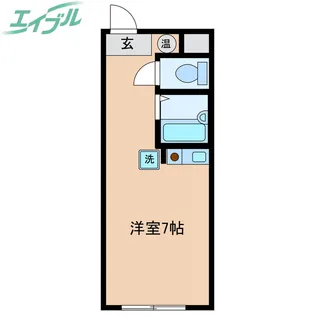 ベース四日市【3階】の間取り