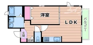 シャルム 光新【2階】の間取り