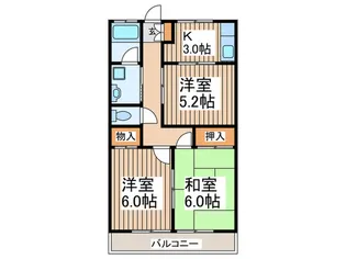 エコ-ヒルズ【2階】の間取り