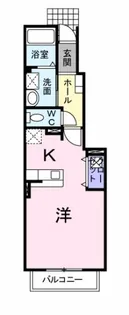 トリプルアクセル【1階】の間取り