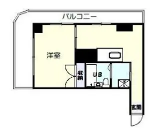 アメニティ東町【5階】の間取り