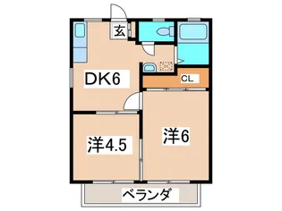 Mark court【2階】の間取り