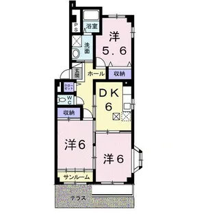 リヴァーサイド HK【1階】の間取り