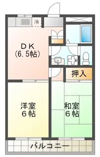 メゾン柊【1階】の間取り