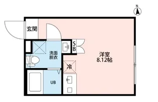 CICADA RESIDENCE OGIKUBO【2階】の間取り