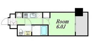 エグゼ大阪NORTHゲート【6階】の間取り