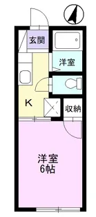 メゾンジュメールA棟【2階】の間取り