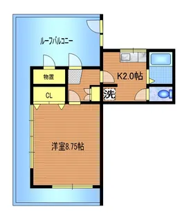 ウッズ吉祥寺【4階】の間取り