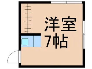 泰明荘【2階】の間取り
