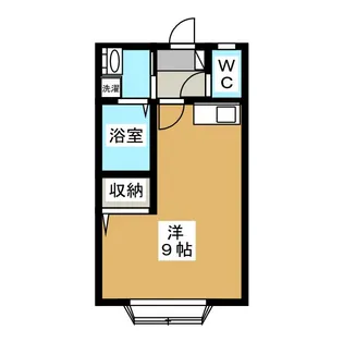 Quatre IKEDA III A棟【1階】の間取り