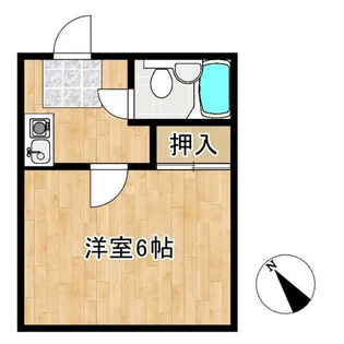 プラムバレーI【2階】の間取り