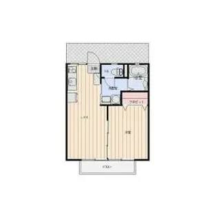 増渕ハイツ(宮の内)【2階】の間取り