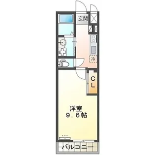 ル ユウセイ【2階】の間取り