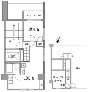祥日東日本橋ビル【6階】の間取り