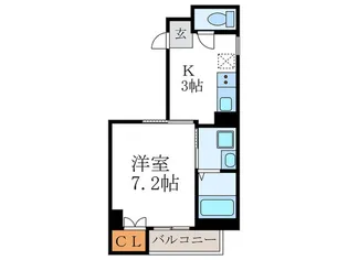 ゆいまーる新町【4階】の間取り