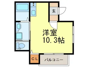 ヴェルステラ【1階】の間取り