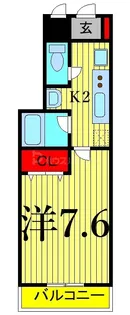 ドムスアライ2【5階】の間取り