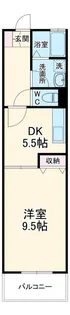 レイクビレッジIII【1階】の間取り