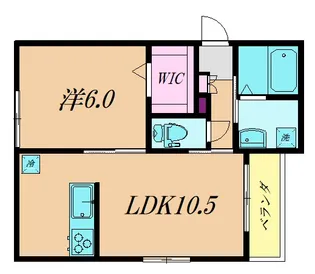 レガリア【2階】の間取り