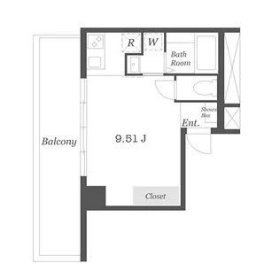 PIPE【6階】の間取り