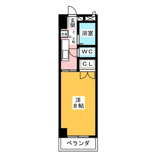 アルファ南分【2階】の間取り